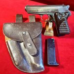 SOLD EXTREMELY RARE, NON-IMPORT MARKED CZECH 1950 PRODUCTION, Cz/Vz.50 PISTOL, RARE POLICE “NB50” MARKED, FULL RIG!