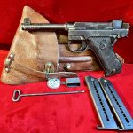 SOLD  SWEDISH M40 LAHTI PISTOL, BEAUTIFUL HOLSTER, FULL RIG FROM THE DANISH CONTRACT, VERY SHARP!