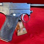 SOLD SELDOM SEEN ITALIAN ARMY WWI ISSUE MODEL 1910 GLISENTI PISTOL, WITH NEW AMMO, VERY SHARP!