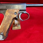 SOLD LATE WAR, LAST DITCH 20.1 DATE (JAN, 1945) TYPE 14 NAMBU PISTOL, SLAB SIDE GRIPS, VERY SHARP!