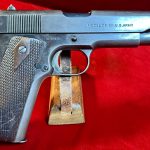 SOLD TUE JAN 2, EXTREMELY DESIRABLE USMC ISSUED,  SEDGLEY REWORKED COLT 1911 SERVICE PISTOL, EXACTLY WHAT WOULD HAVE BEEN CARRIED ON GUADALCANAL!