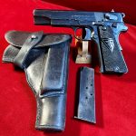 SOLD EARLY NAZI OCCUPATION 1941 ViZ 35 RADOM PISTOL, “D” BLOCK NOT SLOTTED, ALL MATCHING, VERY SHARP!
