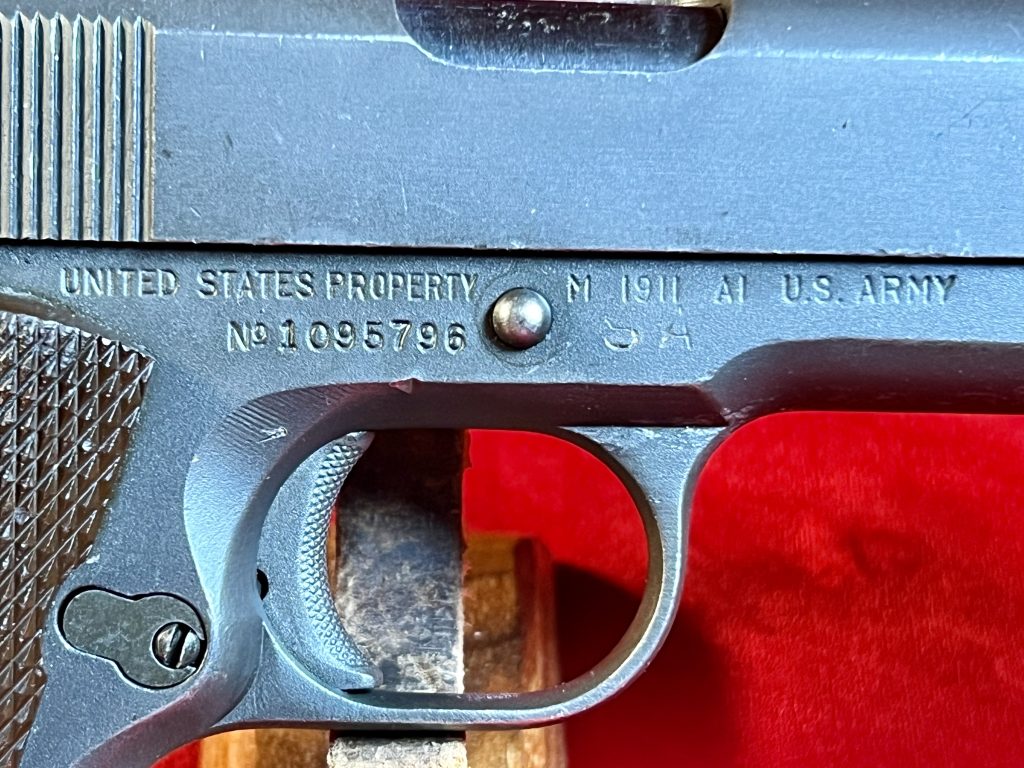 TUE JUN 16, CMP SALE US WWII UNION SWITCH & SIGNAL 1911A1, OCT 1943 ...