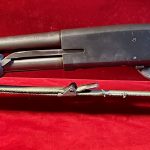 SOLD RARE US ARMY VIETNAM WAR ISSUED SAVAGE MODEL 77E RIOT SHOTGUN, WIDELY USED DURING THE CONFLICT, VERY SHARP!