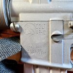 SOLD THU JAN 25, COLT SP1 AR15 RIFLE, 1971 PRODUCTION STILL WITH BOX AND GIBLETS!