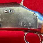 SOLD US WINCHESTER MODEL 97 TRENCH SHOTGUN, 1943 PRODUCTION, GHD CARTOUCHED, VERY CRISP!