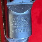 SOLD  INTERNATIONAL HARVESTER M1 GARAND RIFLE, OCT 1953, 100% CORRECT AND NICE!