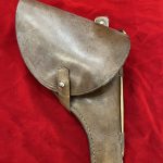 ORIGINAL SOVIET PRE WWll NAGANT REVOLVER HOLSTER, INCLUDES BULLETS AND CLEANING ROD, MINT CRISP!!!