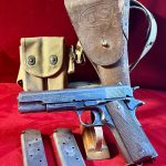 SOLD RARE SPRINGFIELD ARMORY 1911 US ARMY SERVICE PISTOL, NOV 1915 PRODUCTION, 100% FACTORY ORIGINAL! FULL RIG!