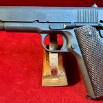 SOLD  EXCEPTIONAL, US WWII ITHACA 1911A1, FEB 1945 SHIPMENT TO BELLE MEADE ASF DEPOT, MINT CRISP!