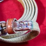SOLD  ULTRA RARE GERMAN WWII ISSUE P.38 PISTOL LANYARD, MINT UN-ISSUED, SCARCER THAN HEN'S TEETH!