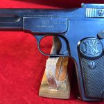 SOLD  EXCEPTIONAL, MINT CRISP, FN MODEL 1900 PISTOL, CIRCA 1907 PRODUCTION, WIDELY USED IN WWI, A BEAUTIFUL EXAMPLE!