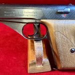 SOLD EXCEPTIONAL MAUSER HSc PISTOL, GERMAN ARMY 1943 PRODUCTION, EAGLE/135 WAFFENAMT, MILITARY FINISH, MINT CRISP!