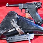 SOLD EXCEPTIONAL byf41 “BLACK WIDOW” LUGER, MINT CRISP STUNNING RIG! ALL YOU NEED IN A NAZI LUGER!