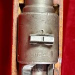 SOLD TUE MAR 12, ULTRA RARE 1945 LAST DITCH STEYR VK98 RIFLE, MATCHING, VERY SHARP!