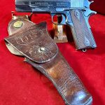 SOLD COLT 1911 US ARMY, SHIPPED FEB, 1914 TO NEW YORK ARSENAL, 100% ORIGINAL & VERY SHARP! WITH UNIT MARKED HOLSTER TOO!
