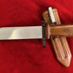 ORIGINAL RUSSIAN AK47 BAYONET WITH SCABBARD, NEW CONDITION