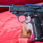 SOLD, EXCEPTIONAL & STUNNING EARLY COMMERCIAL 1940 PRODUCTION WALTHER HP HEERES PISTOL, ULTRA RARE MILITARY DIVERTED, WAFFENAMTED, 99% NEARLY NEW!