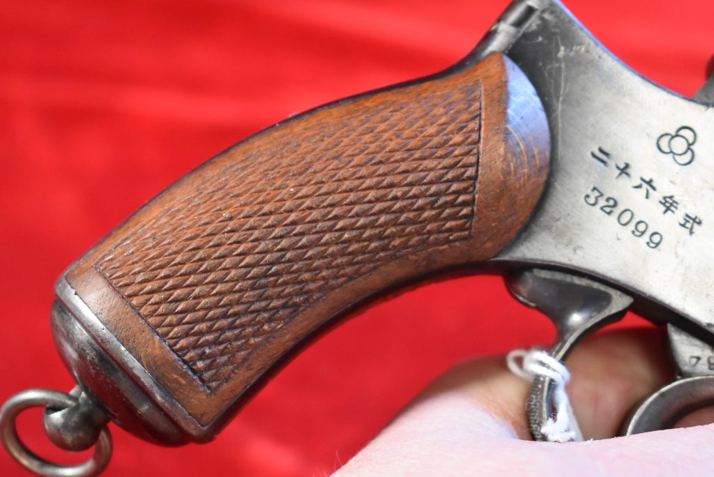 SOLD JAPANESE TYPE 26 SERVICE REVOLVER, ORIGINAL FINISH & MATCHING ...