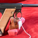 SOLD VERY CHOICE, EXTREMELY EARLY 3rd MONTHS PRODUCTION 3.7 date (July, 1928) TOKYO ARSENAL TYPE 14 NAMBU PISTOL, VERY CRISP!