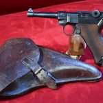 SOLD WWI GERMAN ARMY 1916 DWM P08 LUGER, WITH 1916 DATED HOLSTER, MINT SHARP!