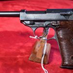 SOLD, VERY CHOICE, GERMAN WWII WALTHER ac43 CODE P.38 PISTOL, E BLOCK, MINT SHARP!