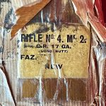 SOLD NEW MUMMY WRAPPED & UN-ISSUED No4. Mk2. (F) LEE ENFIELD RIFLE! BRAND NEW 69 YEAR OLD RIFLE!