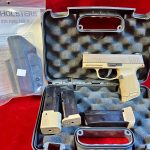 TUE JUL 30, SIG SAUER NRA EDITION P365  9mm WITH EXTRA MAGS AND HOLSTER