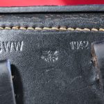 SOLD cww 1942 (Carl Weiss, Braunschweig) Black Leather Hardshell P.08 LUGER Holster, VERY NICE!
