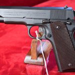 SOLD VERY CHOICE, US WWII COLT 1911A1 US ARMY SERVICE PISTOL, FEB, 1944 PRODUCTION, 100% ORIGINAL & MINT SHARP!