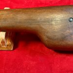 SOLD  VERY HARD TO LOCATE ORIGINAL 1944 DATED CANADIAN INGLIS HIGH POWER STOCK/HOLSTER, THE GENUINE ARTICLE! MINT CONDITION!