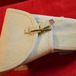 SOLD  CANADIAN 1945 DATED TYPE 2 INGLIS HIGH POWER HOLSTER & CLEANING ROD, MINT UNISSUED!