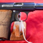 SOLD EXCEPTIONAL & STUNNING NAZI ISSUE ASTRA 300 PISTOL IN 7.65mm, SHIPPED APRIL 1, 1944, MINT NEW!