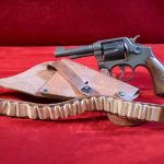 SOLD  VERY CHOICE, US WWII NAVY MARKED SMITH & WESSON VICTORY REVOLVER & USN BOYT 44 SHOULDER HOLSTER, LIKE BUSH 41 CARRIED!