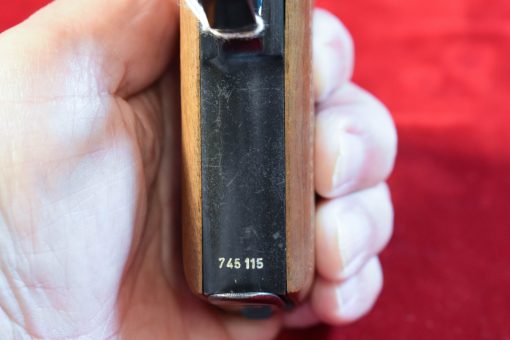 TUE AUG 5, GERMAN ARMY MAUSER HSc PISTOL, EAGLE /135 PROOFED, 1941 HIGH GRADE COMMERCIAL FINISH, RARE VARIANT, VERY SHARP! - Image 10