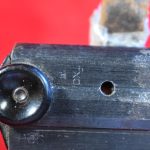 SOLD MAGMANIA! GERMAN WWII BLACK WIDOW LUGER MAG, BLEMISHED BUT NICE