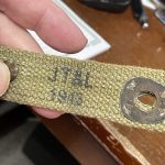 SOLD VERY SCARCE US WWII 1943 MINT UN-ISSUED, M1 CARBINE KHAKI SLING MARKED JT&L 1943, IMPOSSIBLE TO FIND!