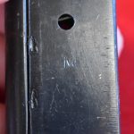 SOLD GERMAN WWII P.38 MAG, jvd MARKED, NO SPINE PROOF, RARE!