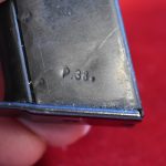 SOLD GERMAN WWII WALTHER E/359 P.38v MARKED P.38 MAG