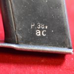 Sold. SCARCE WALTHER P.38 AC MARKED REPLACEMENT MAG