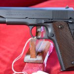 SOLD EXCEPTIONAL, MINT NEW UNFIRED, US WWII COLT 1911A1 US ARMY SERVICE PISTOL, JAN 1943 PRODUCTION, MATCHING SLIDE, 100% CORRECT & STUNNING!