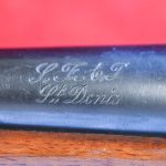 THU JAN 2, RARE AND UNUSUAL, URUGUAYAN St, DENIS CONVERTED MAUSER 71 RIFLE, MATCHING ANTIQUE
