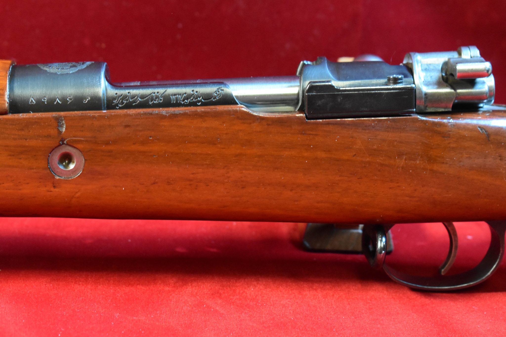 SOLD MAGNIFICENT, NON IMPORT! PERSIAN ARMY, CZECH BRNO M98/29 RIFLE ...