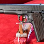 SOLD VERY CHOICE, US WWII COLT 1911A1 US ARMY SERVICE PISTOL, JAN 1943 PRODUCTION, MATCHING SLIDE, 100% CORRECT & STUNNING!