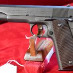 SOLD EXCEPTIONAL PRE WWII COLT 1911A1 US ARMY PISTOL, NOV 1941 PRODUCTION, ROBERT SEARS INSPECTED, MINT MATCHING & STUNNING!