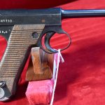 SOLD JAPANESE WWII TYPE 14 NAMBU PISTOL, 19.6 DATE (JUNE, 1944) MATCHING MAG, MINT SHARP!