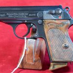 SOLD  RARE RZM MARKED WALTHER PPK PISTOL, NAZI  PARTY ISSUED HONOR WEAPON, MINT CRISP WITH FINGER REST MAG!