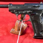 SOLD, IMPOSSIBLE TO FIND, VERY EARLY 1942 PRODUCTION PRE LETTER BLOCK CYQ SPREEWERK P.38 PISTOL, NICE!