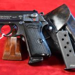 SOLD, EXCEPTIONAL & IMPORTANT, ULTRA RARE NSKK MARKED WALTHER PP PISTOL, WITH TRIPLE ULTRA RARE NSKK HOLSTER! FULL RIG!