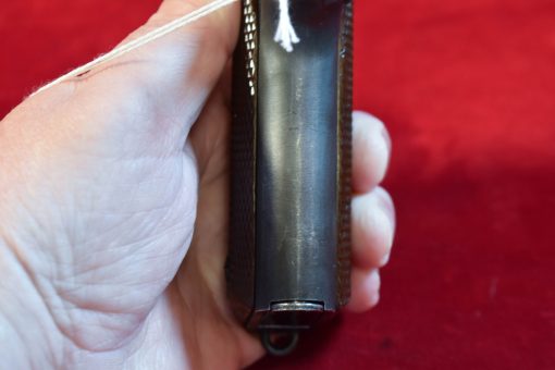 TUE JUL 15, RARE & VERY EARLY JAN 1943, PRODUCTION 1st SLIDE LOGO VARIANT REMINGTON RAND 1911A1 U.S. ARMY PISTOL, VERY SHARP! - Image 11